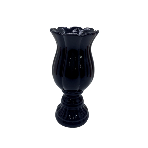 Vaso Preto Tulipa